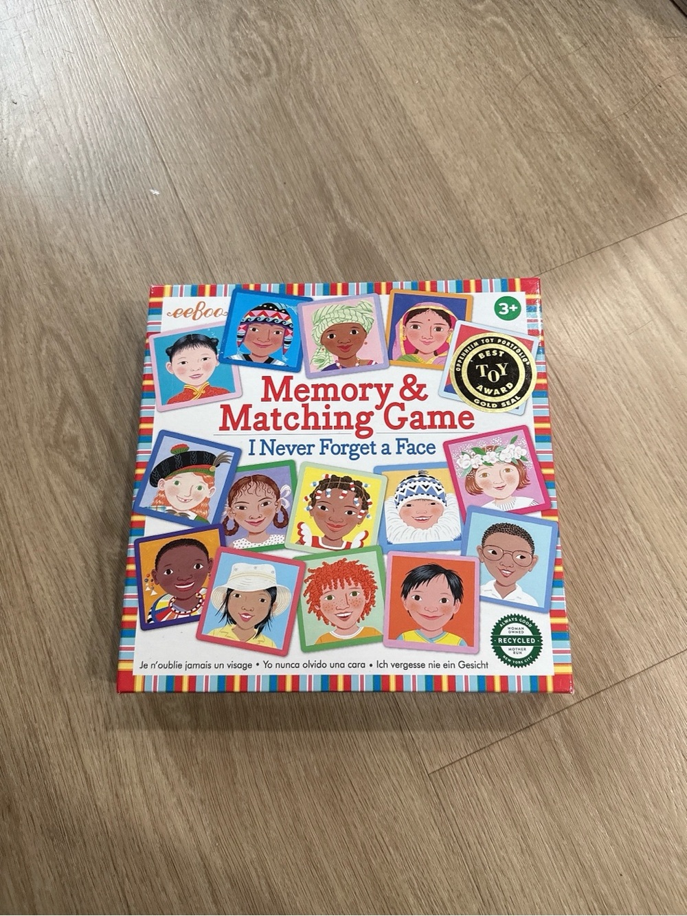 Memory & Matching Game - I Never Forget a Face (Colorful)